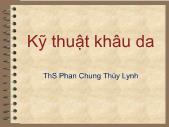 Kỹ thuật khâu da