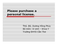 Please purchase a personal license - ThS. BS. Dương Hồng Phúc