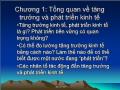 Bài giảng Kinh tế phát triển - Chương 1: Tổng quan về tăng trưởng và phát triển kinh tế