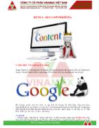 Giáo trình Marketing online - Buổi 4: seo copywriting