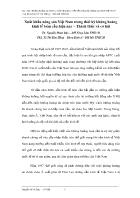 Khủng hoảng tài chính và giải pháp phát triển bền vững thị trường tài chính Việt Nam