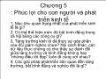 Kinh tế học - Chương 5: Phúc lợi cho con người và phát triển kinh tế