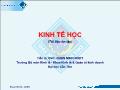 Kinh tế học - Kinh tế học (tài liệu ôn tập)