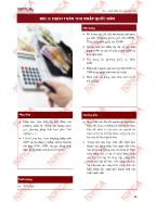 Kinh tế học vĩ mô - Bài 2: Hach toán thu nhập quốc dân