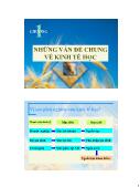 Kinh tế học vĩ mô - Chương 1: Những vấn đề chung về kinh tế học