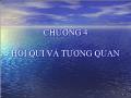 Kinh tế học Vi mô - Chương 4: Hồi qui và tương quan