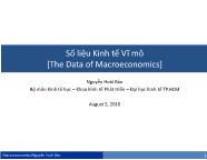 Kinh tế học vĩ mô - Số liệu kinh tế vĩ mô