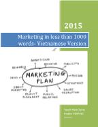 Marketing in less than 1000 words - Vietnamese Version