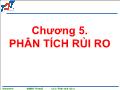 Quản trị kinh doanh - Chương 5: Phân tích rủi ro