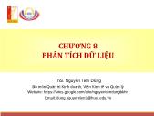 Quản trị kinh doanh - Chương 8: Phân tích dữ liệu