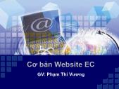 Thương mại điện tử - Cơ bản website ec