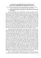 Vai trò của thị trường quyền sử dụng đất trong phát triển kinh tế thị trường nước ta