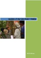 Lâm nghiệp - Quản lý dự án phát triển