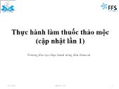 Thực hành làm thuốc thảo mộc (cập nhật lần 1)