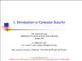 Bài giảng Computer Security - 1. Introduction to Computer Security