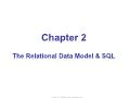Bài giảng Database System - Chapter 2: The Relational Data Model & SQL