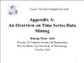 Bài giảng Decision Support Systems - Appendix A: An Overview on Time Series Data Mining