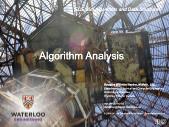 Bài giảng ECE 250 Algorithms and Data Structures - 2.04. Algorithm Analysis