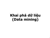 Bài giảng Khai phá dữ liệu (Data mining) - Chương 0