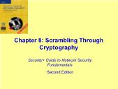 Bài giảng Security+ Guide to Network Security Fundamentals - Chapter 8: Scrambling Through Cryptography