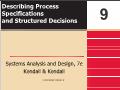 Bài giảng Systems Analysis and Design - Chapter 9: Describing Process Specifications and Structured Decisions