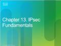 Chapter 13: IPsec Fundamentals