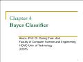 Chapter 4 Bayes Classifier