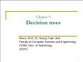 Chapter 5 Decision trees