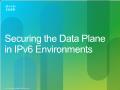 Chapter 6: Securing the Data Plane in IPv6 Environments