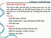 Chương 3: Luật kết hợp