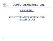 Accurate arithmetic - Chapter 1: Computer abstractions and technology