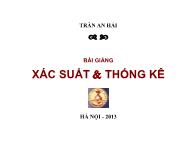 Bài giảng môn học Xác suất  thống kê