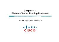 Bài giảng môn Mạng máy tính - Chapter 4: Distance vector routing protocols