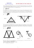 Bài tập động lực học chọn lọc