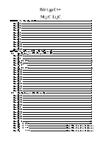 Bài tập môn học C++