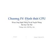 Bản thảo giáo trình thực hành PLC - Chương 4: Định thời CPU