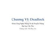 Bản thảo giáo trình thực hành PLC - Chương 6: Deadlock