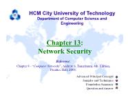 Computer networks 1 - Chapter 13: Network security