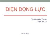 Điện động lực - Điện động lực và thuyết tương đối