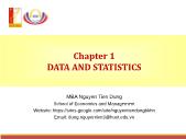 Giải tích 1 - Chapter 1: Data and statistics