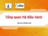 Giáo trình môn học Hệ điều hành