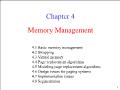 Hệ điều hành - Chapter 4: Memory management