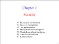 Hệ điều hành - Chapter 9: Security