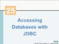 Java - Accessing databases with jdbc