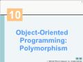 Java - Object - Oriented programming: Polymorphism