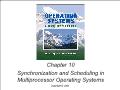 Khoa học máy tính - Chapter 10: Synchronization and scheduling in multiprocessor operating systems