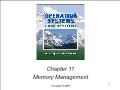 Khoa học máy tính - Chapter 11: Memory management