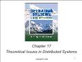 Khoa học máy tính - Chapter 17: Theoretical issues in distributed systems