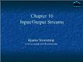 Kĩ thuật lập trình - Chapter 10: Input/ Output Streams