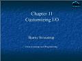 Kĩ thuật lập trình - Chapter 11: Customizing I/ O